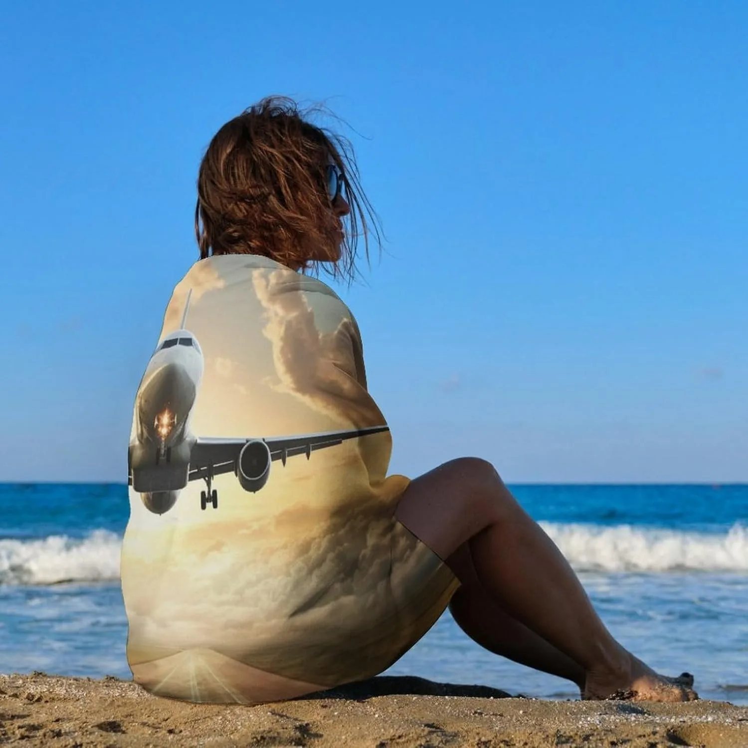 Happy Mother Day Beach Towels Festival gifts Towel Microfiber Quick-Dry Beach Towel For Yoga Tourism Beach GYM Camping Swimming
