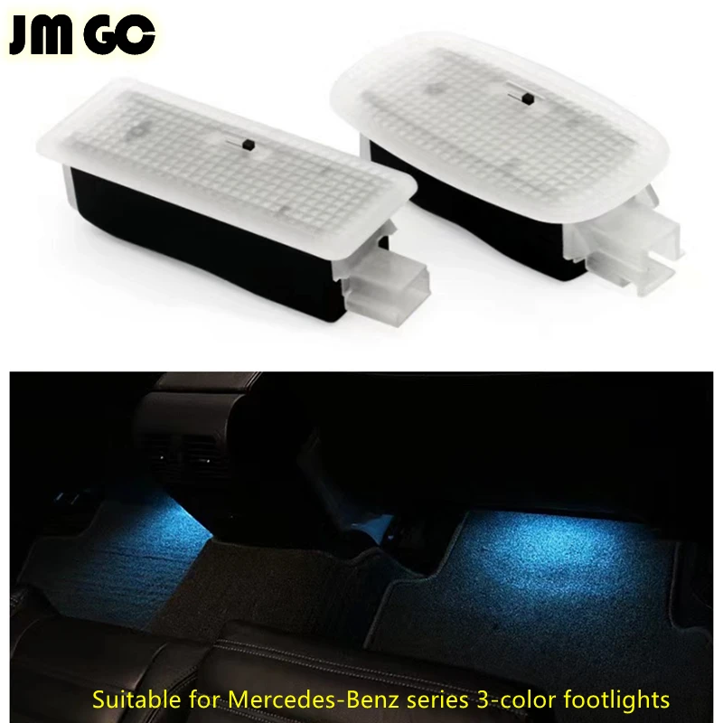 

Car LED interior lights for Mercedes-Benz W205 W204 X253 W167 W166 W176 W169 C117 full range of 3-color footlights Roof lights