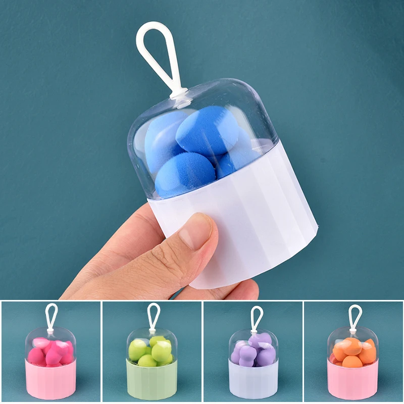 10Pcs/Set Mini Small Makeup Sponge Cosmetic Puff Water Drop Gourd Shape Beauty Egg Cushion Foundation Powder Sponge Beauty Tools