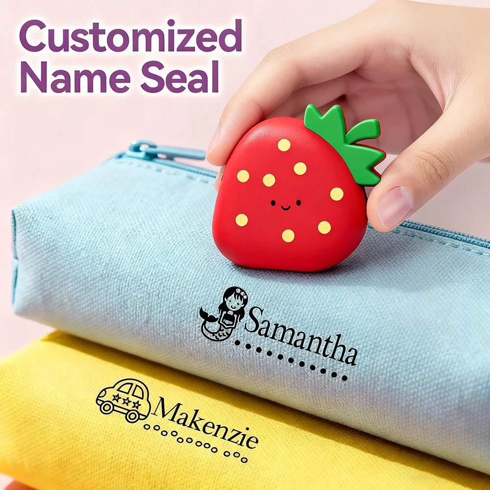 

Custom Waterproof Name Stamp – Personalized Designs Perfect Gifts For Back To School Ideal for Everyday Use