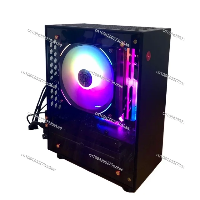 

Chassis Core Display V8 Aluminum Alloy ITX Main Board Semi-high PCI Equipment 1U Power Supply