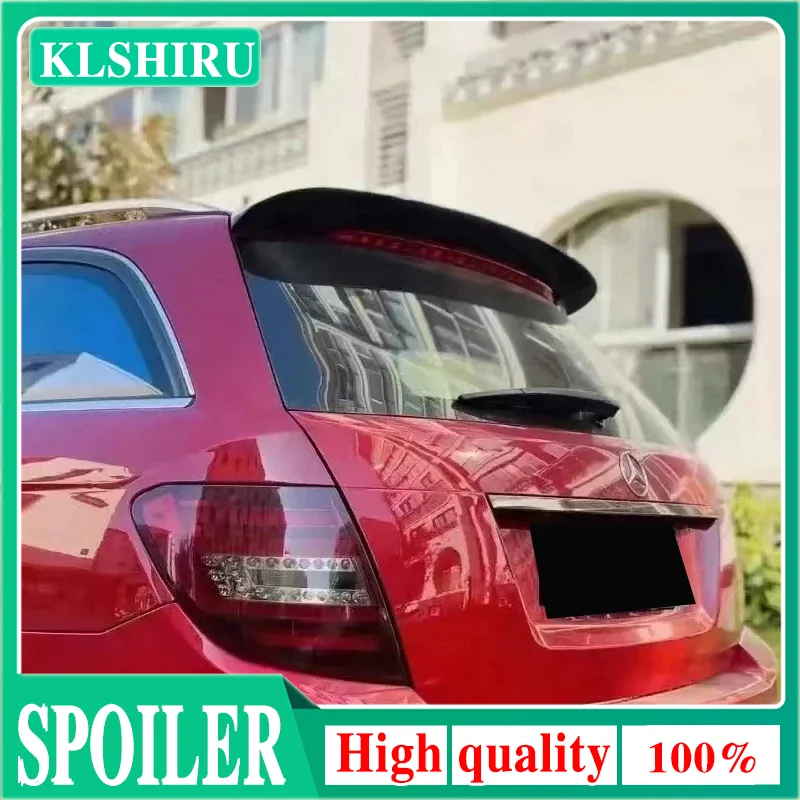 For W204 Mercedes Benz W204 C200 C300 C63 2010-2014 Estate / Wagon High Quality Carbon Fiber Roof Spoiler Car Rear Wing Spoiler 