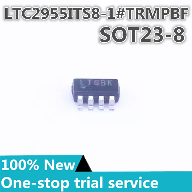 

2-100pcs %New original LTC2955ITS8-1#TRMPBF LTC2955ITS8-1#TRMPBF Silkscreen LTGBK package TSOT-23-8 monitoring and reset chip