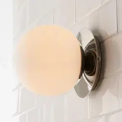 Nordic Globe Glass Wall Lamp Bathroom Mirror Front Wall Lamp Bedroom Bed Wall Lamp Minimalist Modern