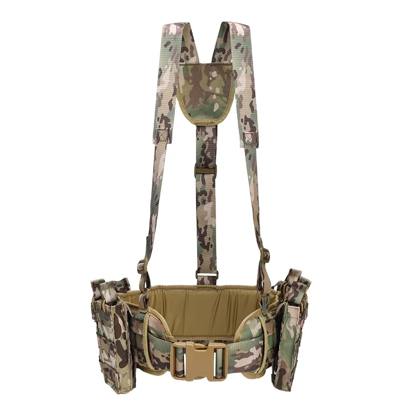 outdoor-training-vest-hunting-molle-pouch-safety-belt-crossbody-bag-harness-tactical-vest-tactico-chest-rig