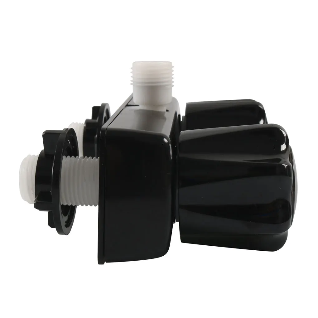 RV Shower Faucet RV Shower Faucet Diverter RV Shower Faucet Valve Diverter With Black Knobs Black
