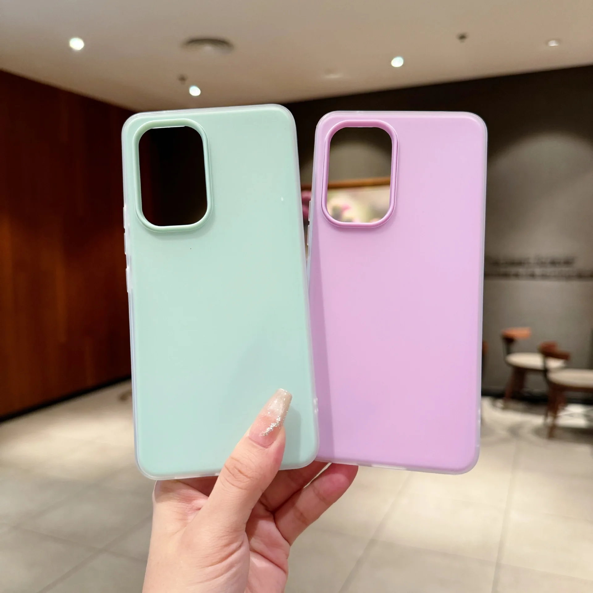 Für Glory 400pro Zwei-in-Eins-Jelly-Handyhülle, einfarbiges TPU X6C. – Detail 2