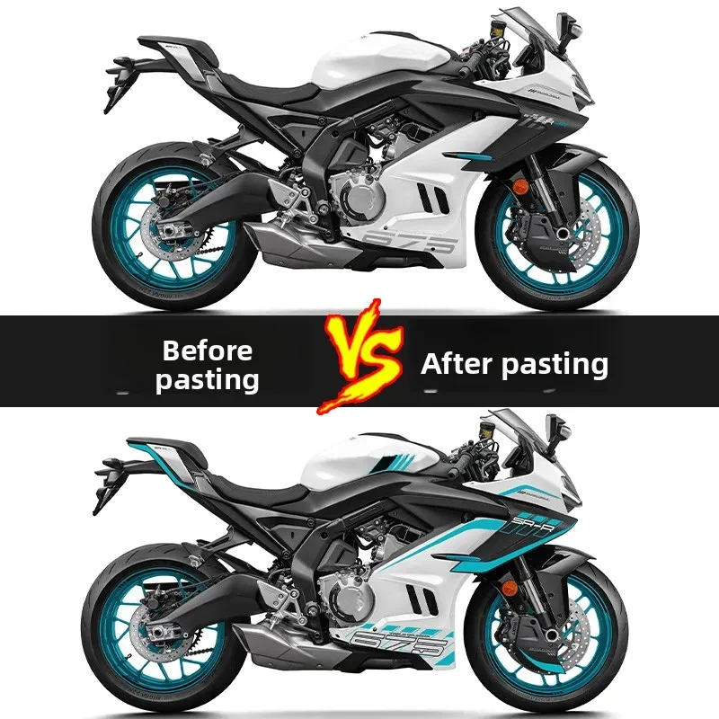 For CFMOTO 675SR 675SRR 675SR-R 675 SR Motorcycle Full Body Sticker Graphics kit Sticker Decals Decoration Protect Stickers