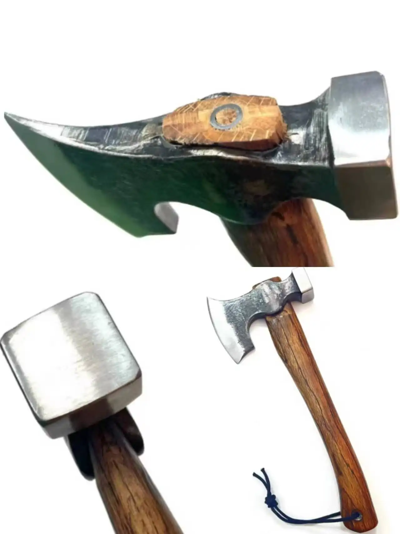 Multi-functional Manganese Steel Forged Hammer Axe Tent Hammer Axe Household Firewood Splitter Outdoor EDC Tool
