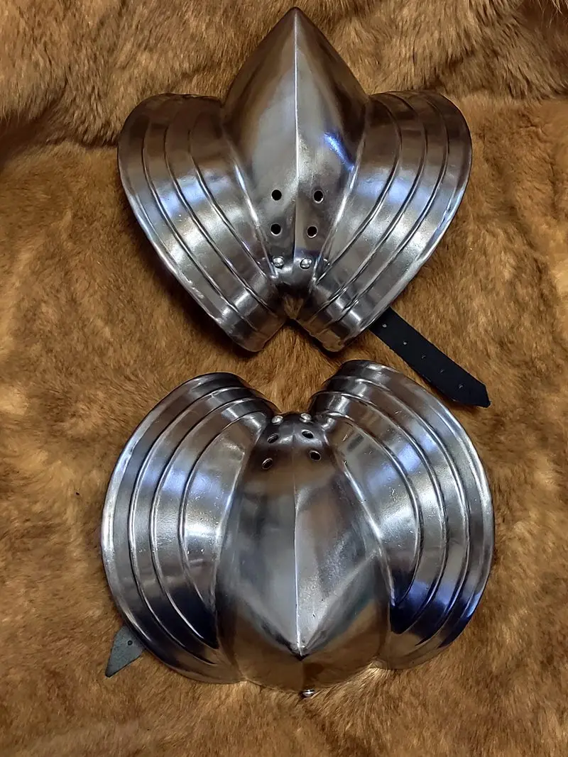 Live Inventory = Medieval Armor, Gothic Soldier Elbow Armor 15th Century Plate Armor Elbow Pads, Wearable Free Shipping