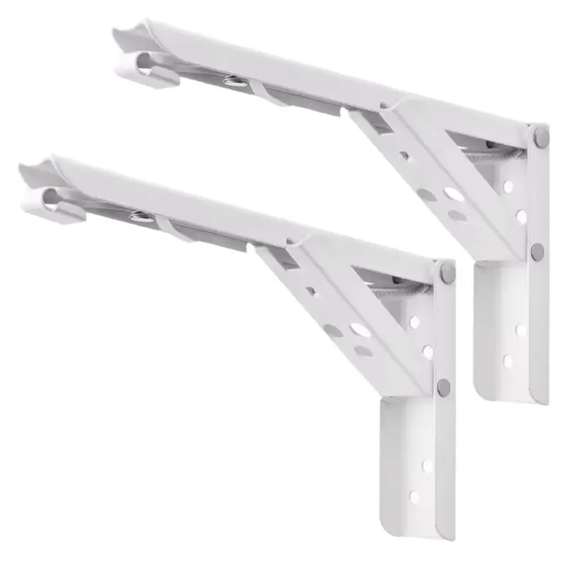 

Складные кронштейны для полок из нержавеющей стали, 8 дюймов, сверхпрочные, настенные, для самостоятельной сборки, складные, 2 шт., AT36