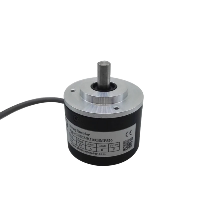 

10mm solid shaft 100ppr optical rotary encoder GHS52-10G100BMC526 for printing machine