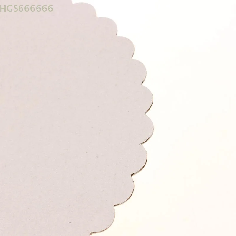 

10 Pcs Suitable For Baking Cakes Cardboard With 6/8/10/12 Inch Cake Base Cake Boards With White Golden Cake Rings