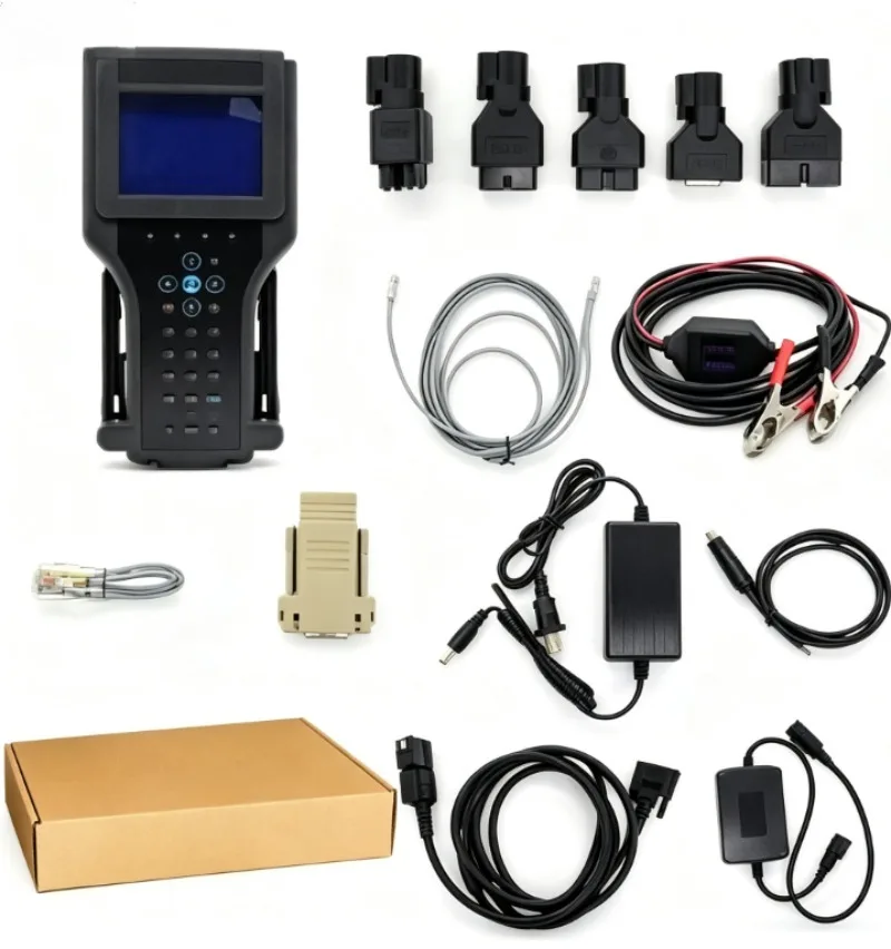 TECH2 Diagnostic Scanner 12V Car OBD2 Code Reader 32MB PCMCIA Flash Card ECU Programming Multi-Brand Compatible Workshop Tool