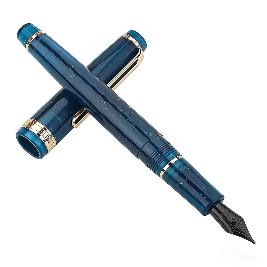 

Jinhao 82 Fountain Pen Transparent Acrylic Resin M Nib Writing Office School Stationery Gift Pen