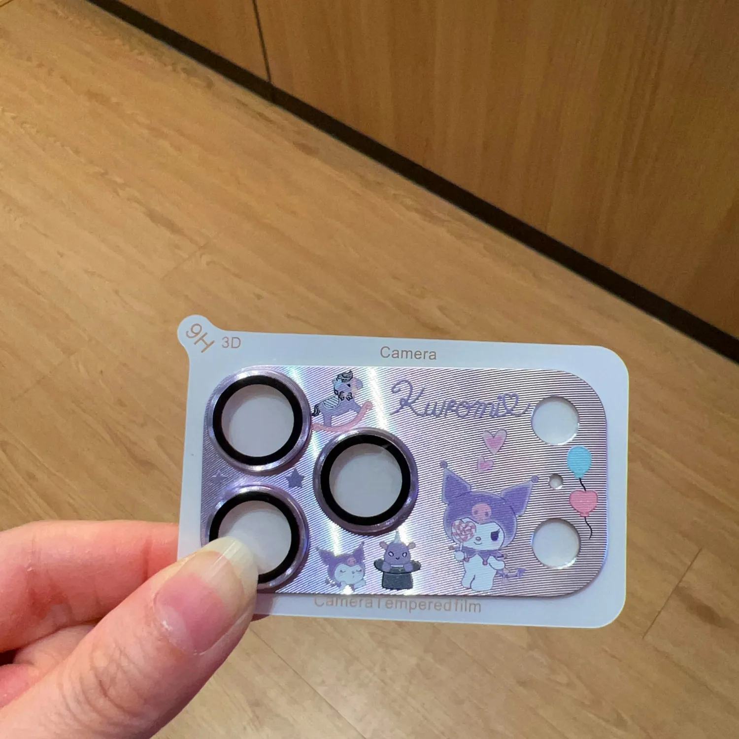 Sanrio Cute Cartoon Hello Kitty Camera Lens Glass Film For IPhone 17 Pro Max 16 15 14 Anti-scratch Alloy Lens Ring Protector Cap view 3