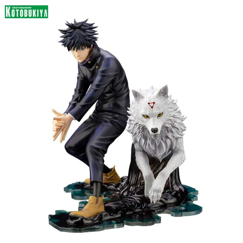 KOTOBUKIYA ARTFX J Original Jujutsu Kaisen Fushiguro Megumi  Divine Dogs 18.5cm Anime Figure 1/8 Pre-painted Figure Toy Gift