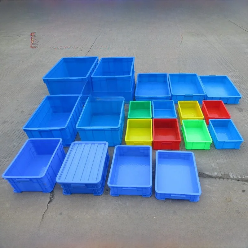 

Thiened Plastic Storage Box with Lid for elf Industrial Sle Modern Wind Plastic Material Box Red Yellow Blue Color