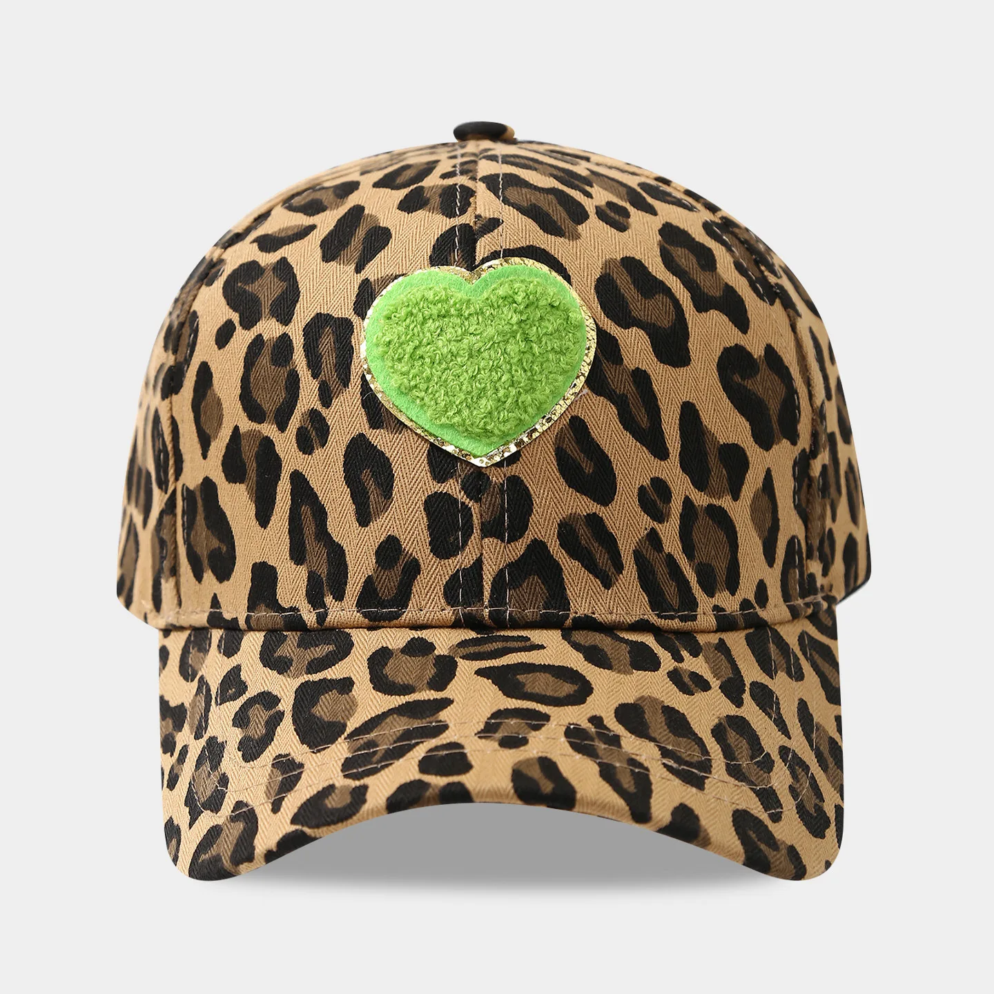 Retro Handtuch Paste Tuch Muster Leopard Print Baseball Kappe Für Frauen Herbst Neue Berühmte Mode Entenschnabel Kappe Einkaufen Hut – Detail 9