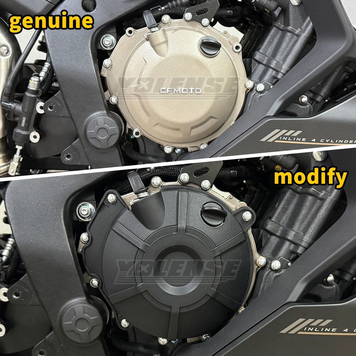 Motorcycle CNC Stator Engine Protective Cover Guard Protector Fit For 750SR 750SR‑S 750SS 2025‑2026 Modification Accessories