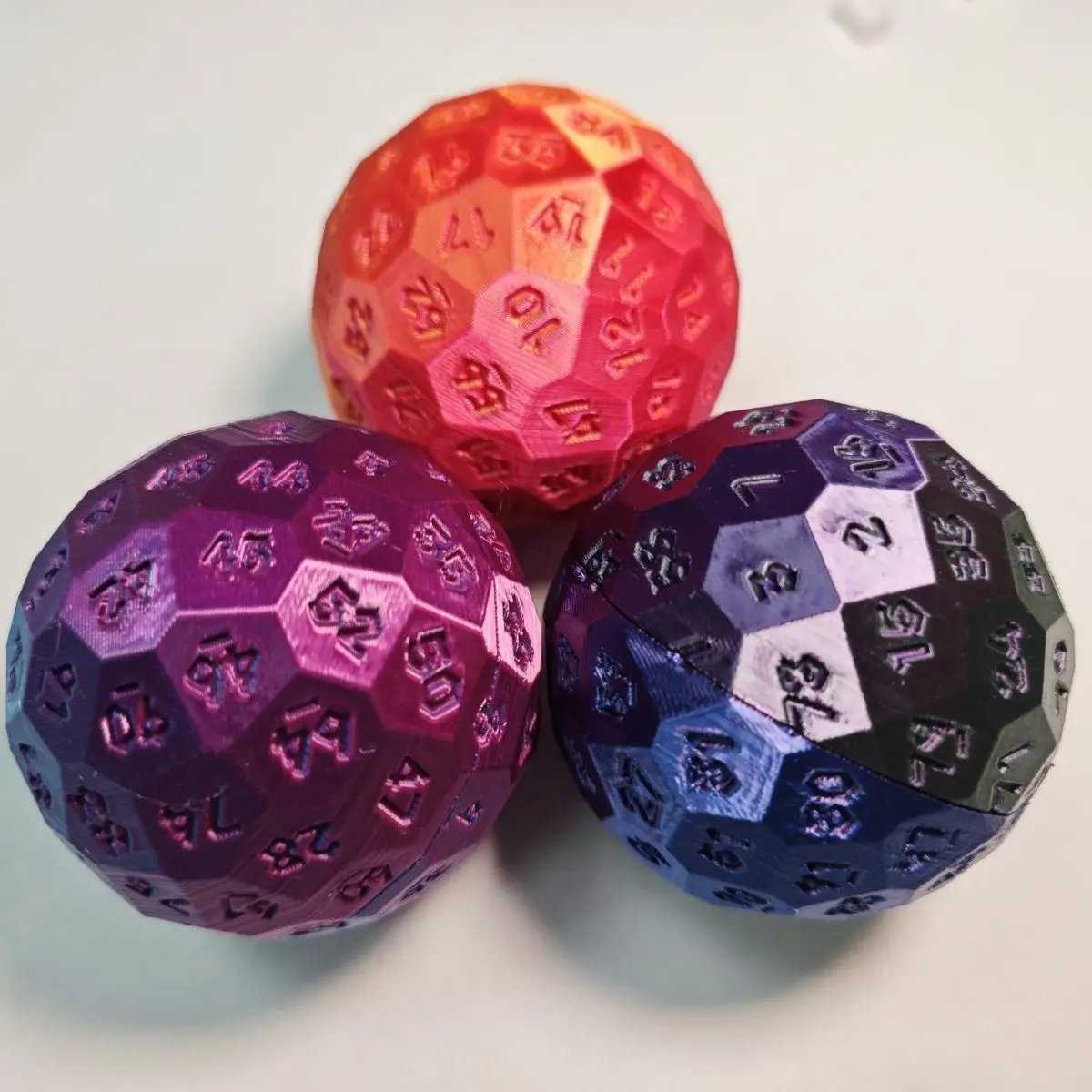D&D D100 Dice for Board Game Colorful Dice DND COC Tool