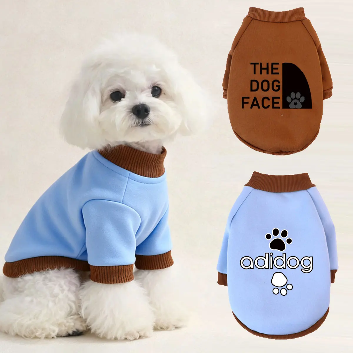 

Pet hoodies Sweatshirts Cats & Dogs Fashion Clothes Winter Warmest Sweatshirts Large-size Dog Puppy cats