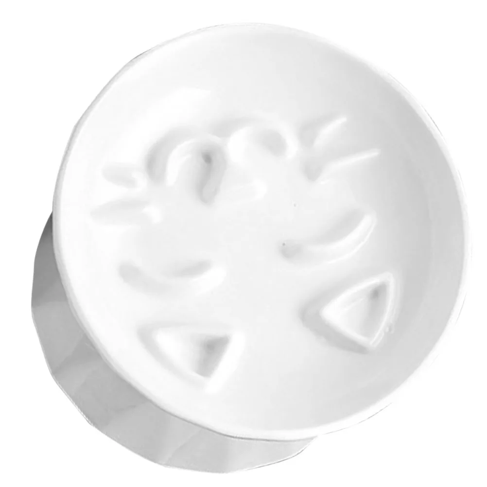 

Cat Feeding Bowls Ceramic Raised Elevated Food Bowl for Cats Kitten Pet Accessory Spine Support Reusable Durable Cat Dishes