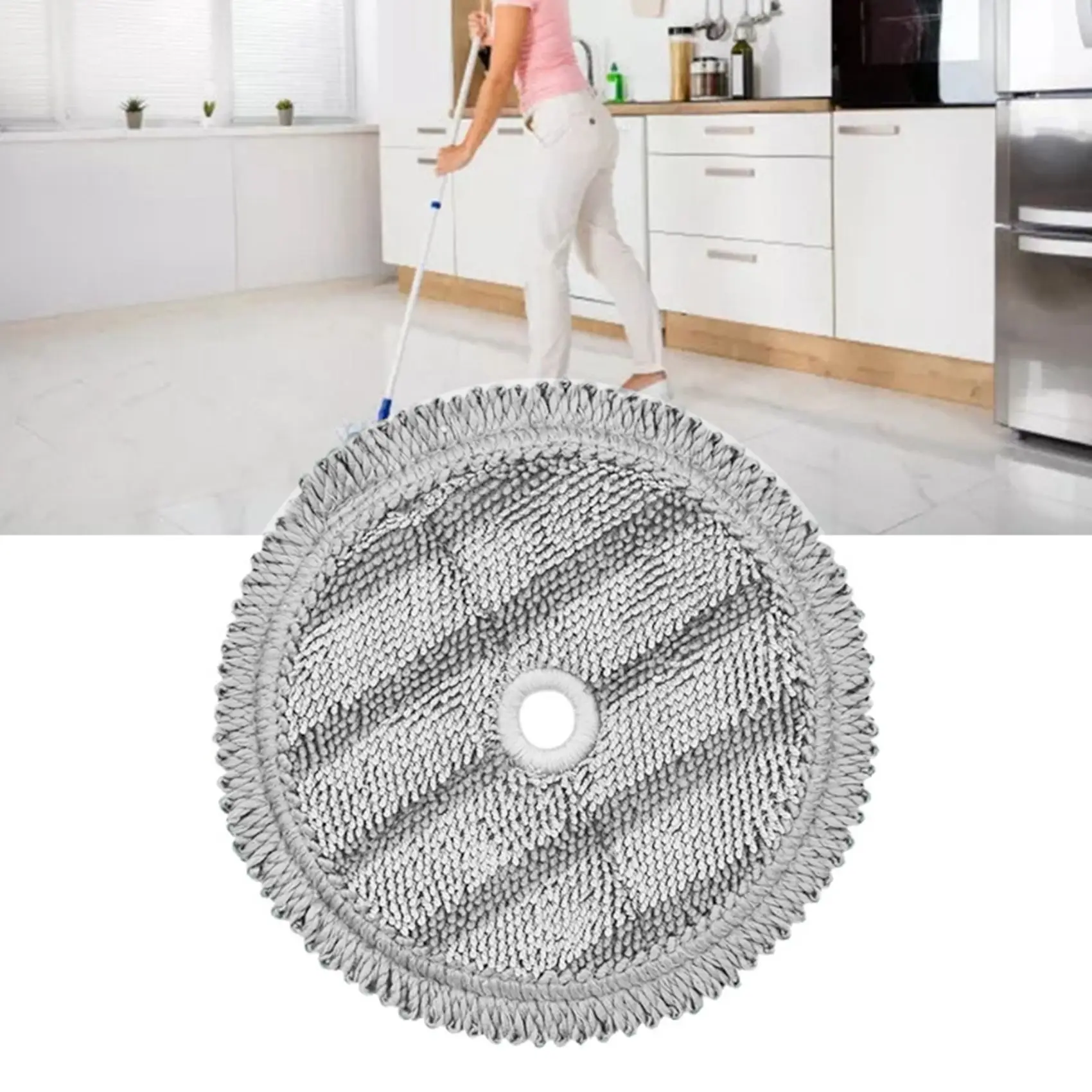 Tampons de vadrouille de rechange pour aspirateur robot LG A9, chiffons de vadrouille à vapeur, pièces de rechange pour machine à laver, livres, gril, 6 pièces