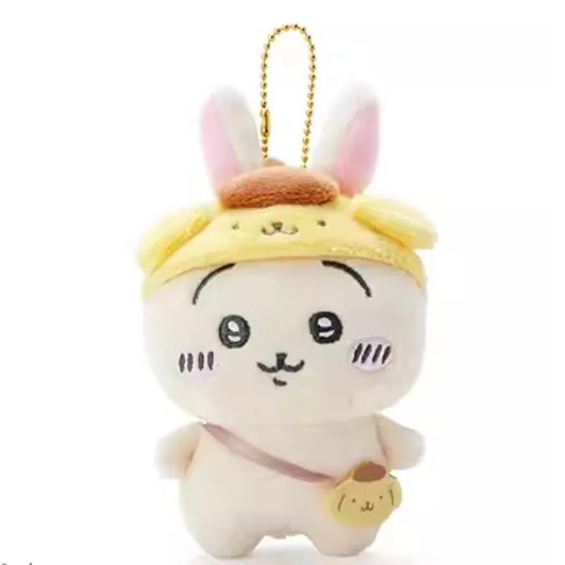 Chiikawa Hachiware Usagi Plush Toys, Plushie Chaveiro, boneca recheada, presente para crianças