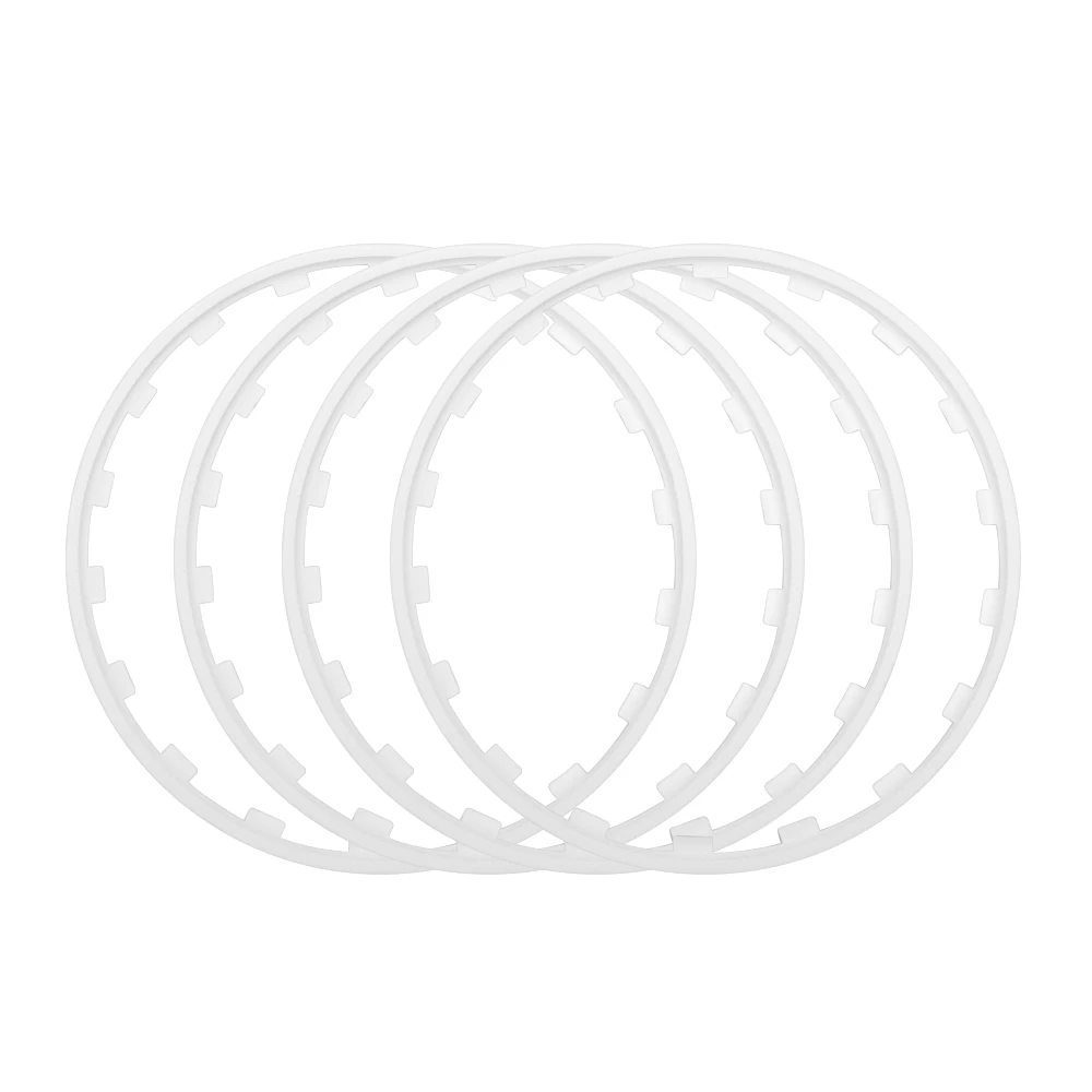 16/17/18/19/20 inch 4 stuks Universele Auto Voertuig Velgen Randbeschermer Ring Bandenbeschermer Decoratie Strip Voor Volkswagen Audi etc