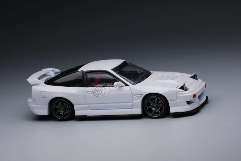 Microturbo MT 1:64 nissan 180SX Spirit MIYABI limited 1499pcs Collection die cast alloy car model decoration gift