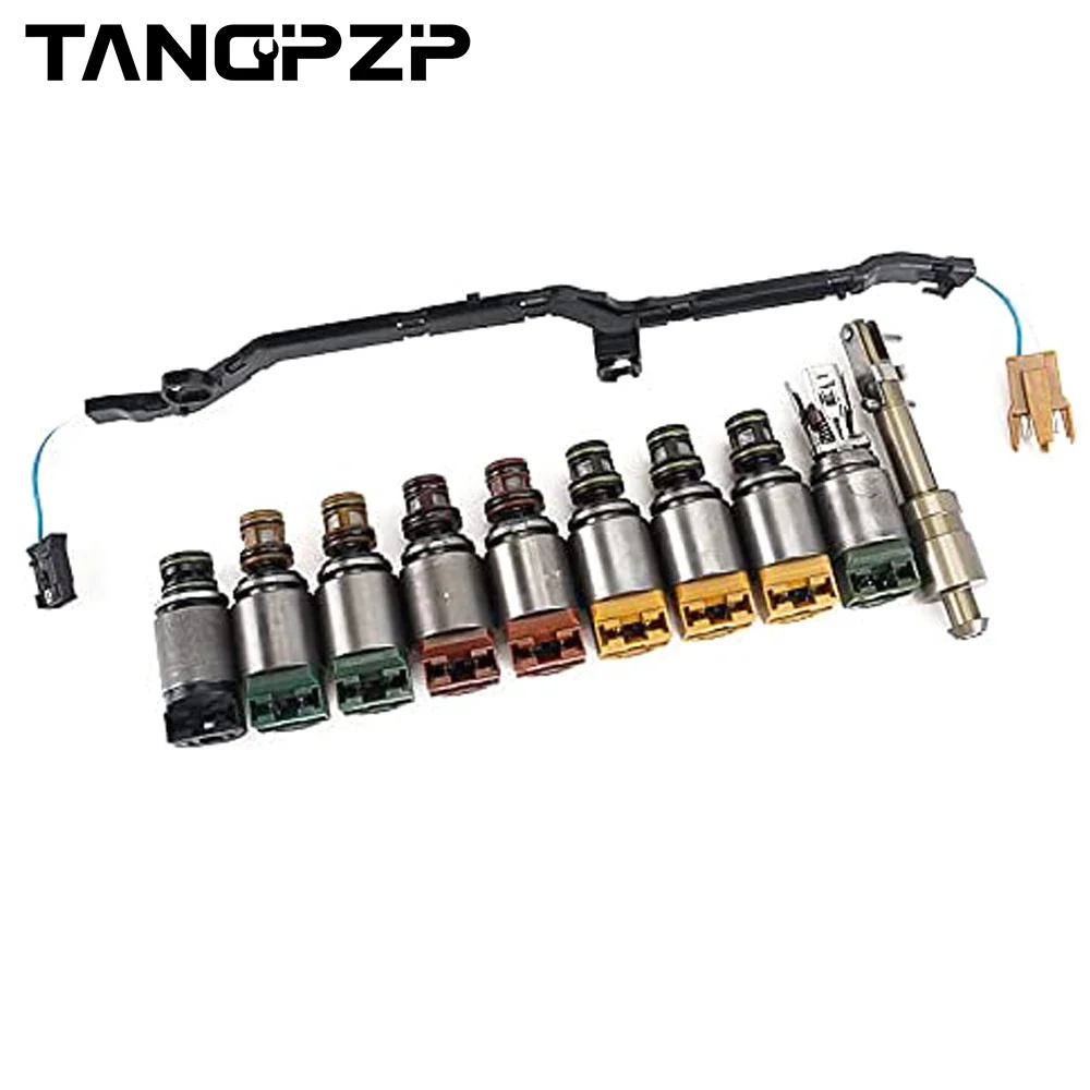 Tangpzp 6hp19 6hp26 6hp32 1068298043 11pcs Transmission Solenoid Kit With Harness Suit For Bmw Zf6hp19 Zf6hp21