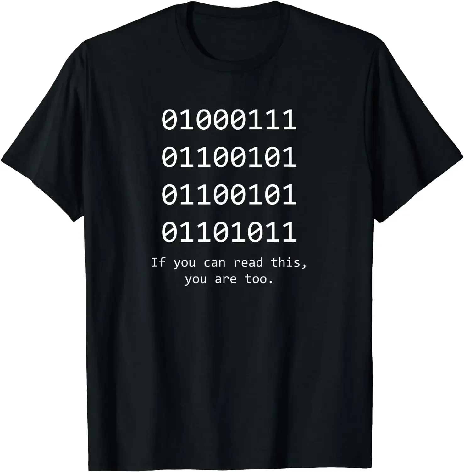 

Computer Binary Code Programmer T Shirts Funny Developer Geek Gift Men Women Short Sleeve T-Shirt Graphic T Shirts