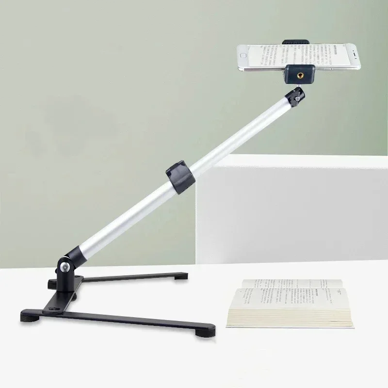 Sturdy Aluminum Alloy Tripod with Stainless Steel Telescopic Rod Ensures Secure Grip and Long Lasting Performance