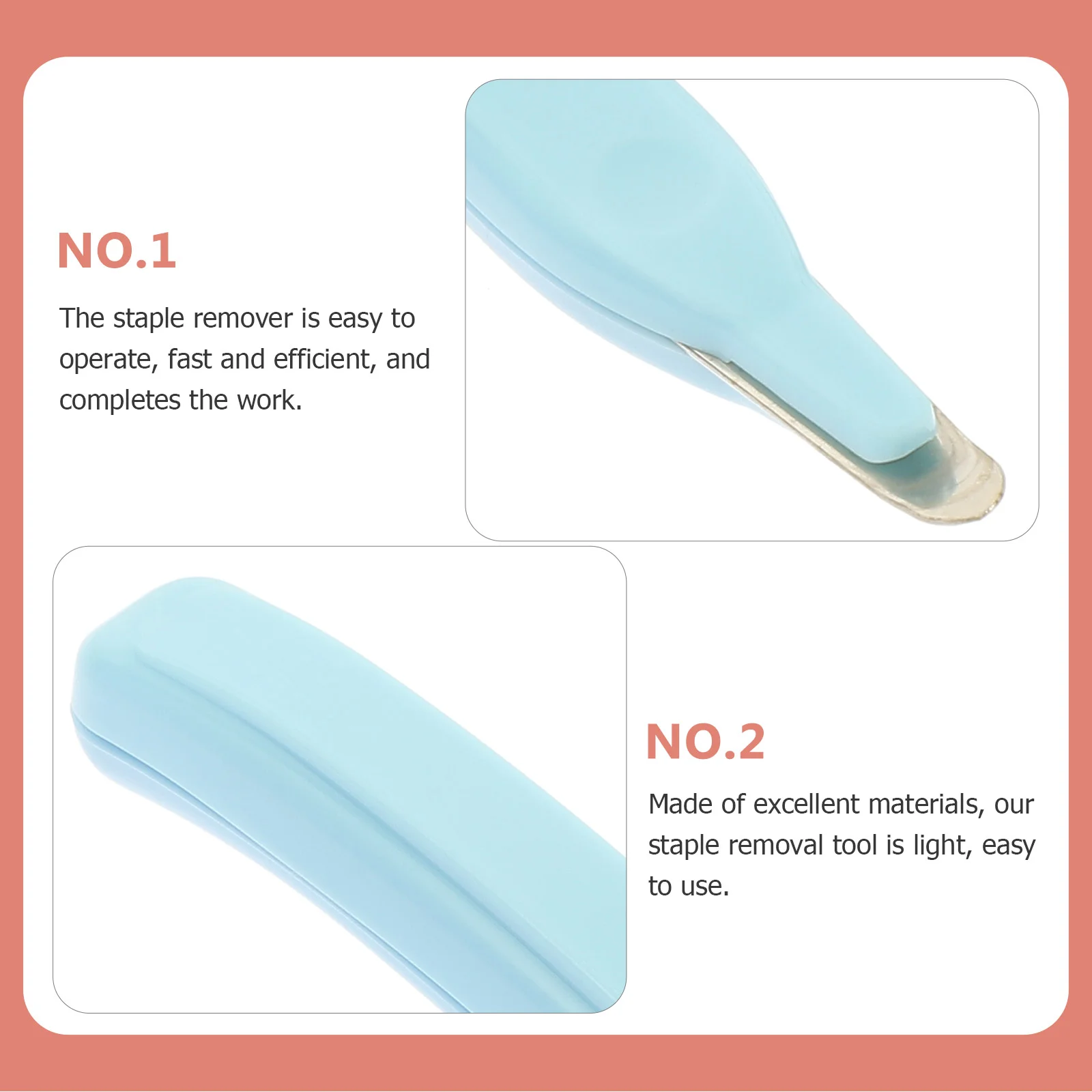 3 Pcs Magnetic Nail Remover Multi-use Staple Metal Removers Nails Extractor Tool Curved Stapler Handheld Lifter Office