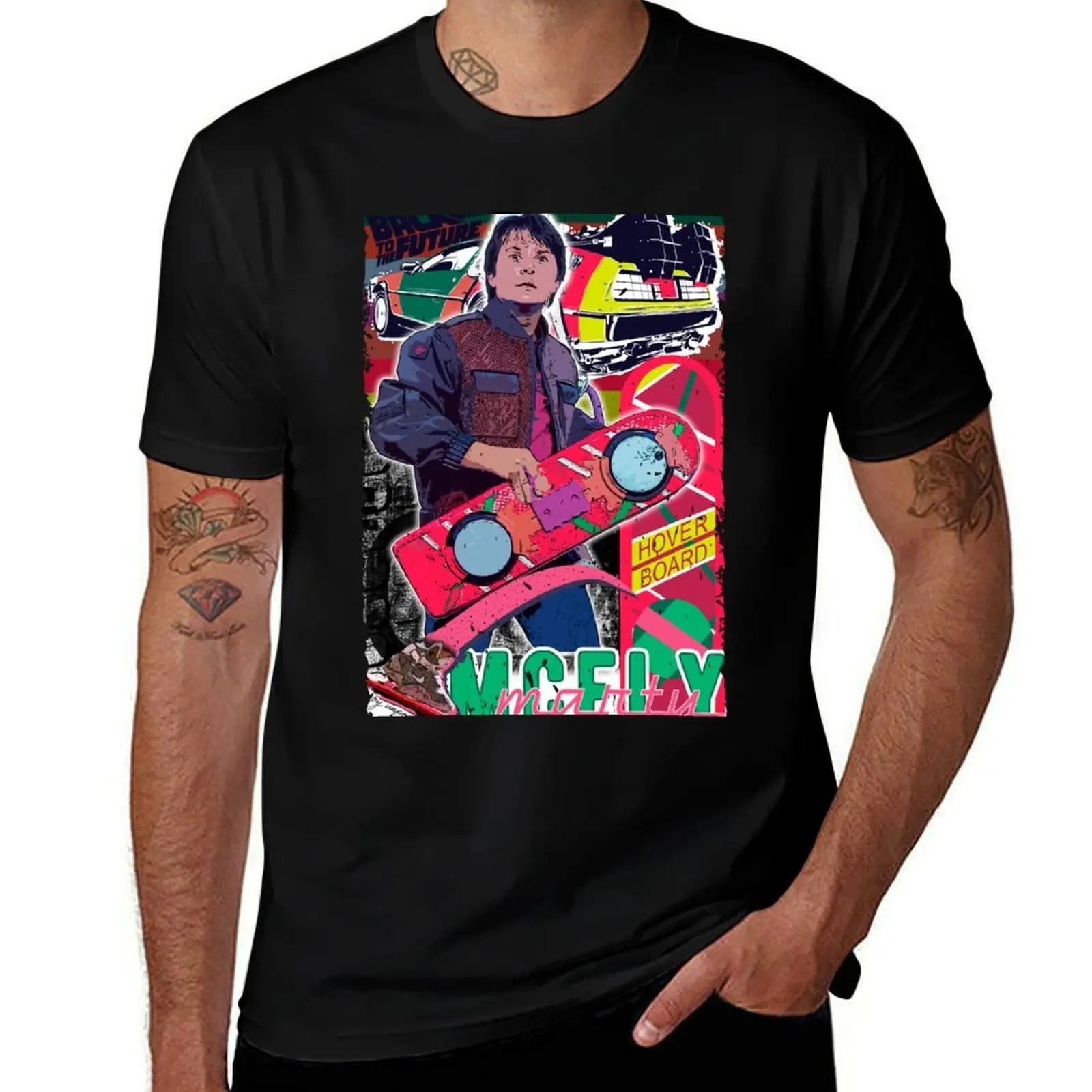 

Marty Mcfly from Back to the Future T-Shirt plus sizes sports fans anime sweat shirts, men