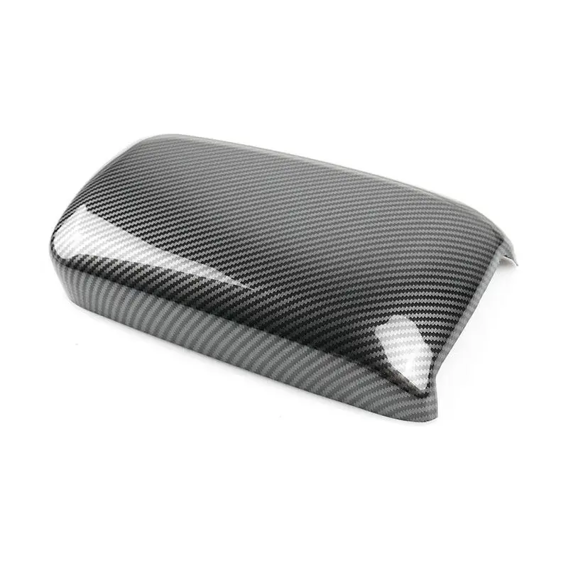 For Mercedes Benz A B CLA GLA Class W176 W246 X156 C117 2013-2019 Car Center Console Armrest Box Panel Carbon Texture Cover Trim