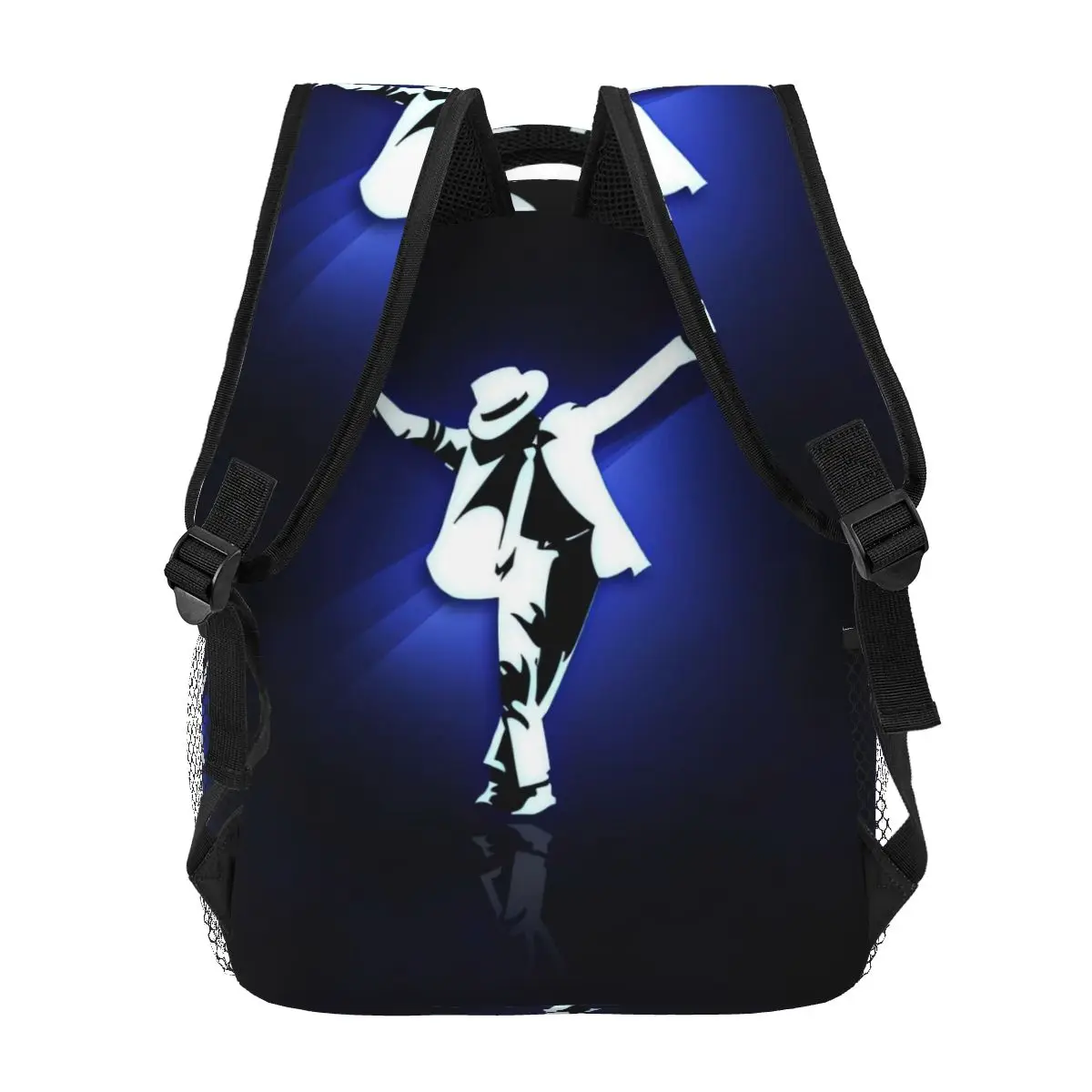 Imagem -04 - Michael Jackson Mochila para Meninas Meninos Viagem Mochila Mochilas para Bolsa Escolar Adolescente