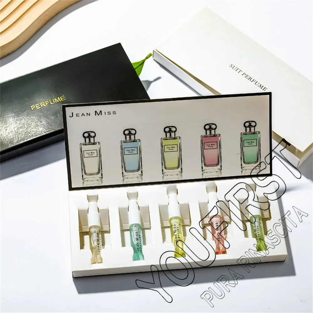 Coffret cadeau parfum pour femme, mini parfum, parfum floral végétal, nouilles, Cologne, parfum durable, original, 15ml, ensemble 5 pièces