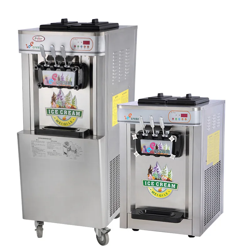 

Commercial large vertical desktop sundae cone ice cream machine fully automatic ice cream machine ice cream machine