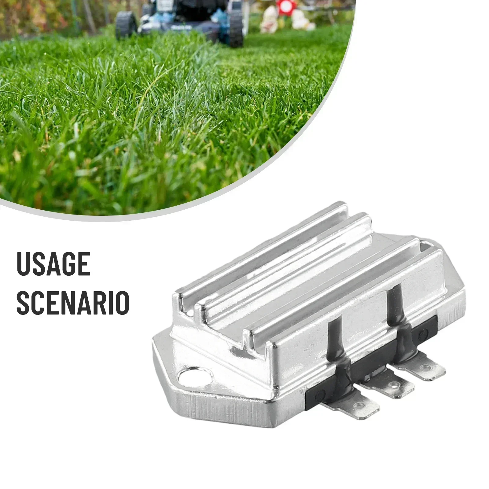 High Quality Rectifier Lawn Mower Part CH20 CH22 Metal Metal Material Replacement Accessories Voltage Regulator