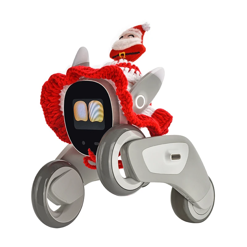 Robot Dog with Power Station Interactive Voice People Electronic Pet Dog Christmas Gifts Ai Electronic Loona