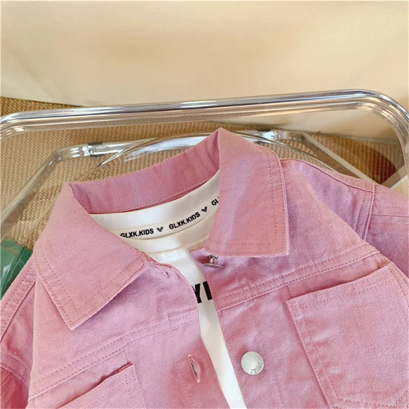 Girls Coat Jacket Cotton Outwear Windproof 2023 Classic Spring Autumn Sport Outdoor Plus Size Children's Clothing