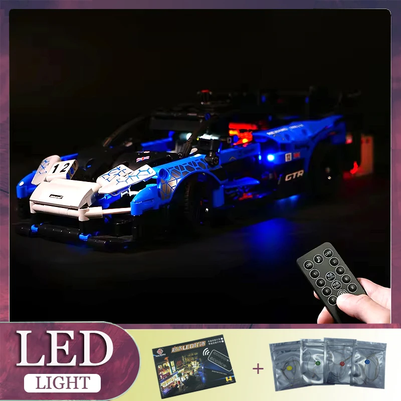 

RC DIY LED Light Kit For LEGO 42123 Technical Sports Car Building Block Set（Only LED Light,Without Blocks Model）