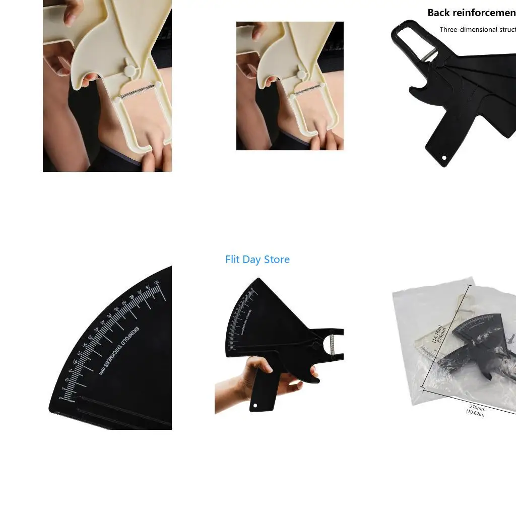 F92C Skinfold Caliper Measuring Body Fat Measures up to 80mm in Skin Fold