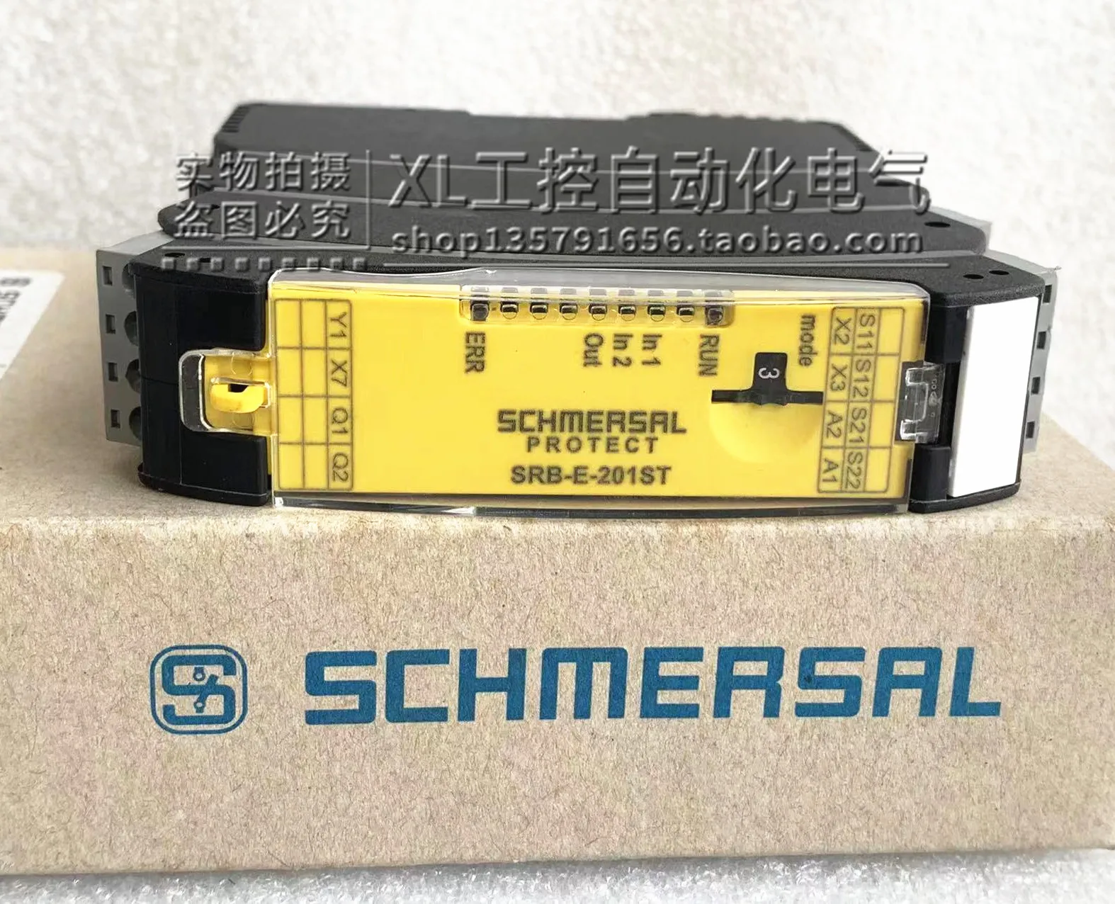 

Original Schmeisser SCHMERSL Safety Relay SRB-E-201ST 24VDC In Stock