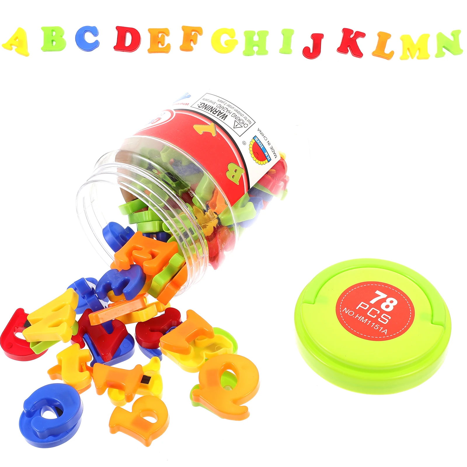 

78pcs Magnetic Sticker Colorful Alphabet Numbers Fridge Magnets Educational Toy Kids Learning Aid Early Education
