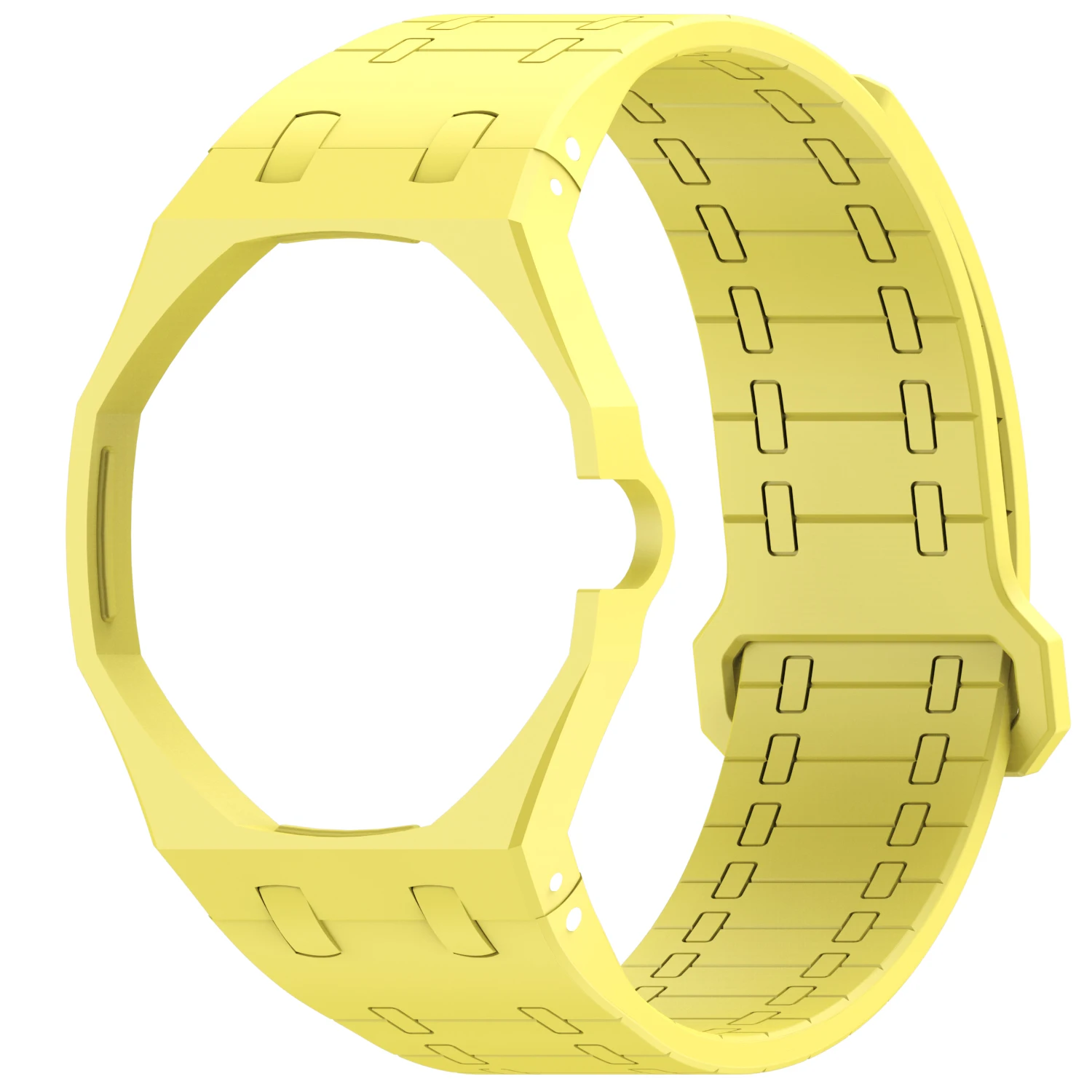 Magnetisches Modifikationsset Gehäuse und Armband für Swatch X AP Royal POP Taschenuhr zur Umwandlung in Armbanduhr Ersatzzubehör