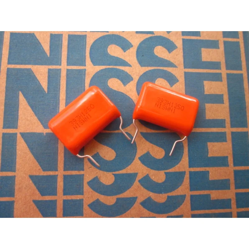 

10PCS daily precision film capacitor 0.039uf 1250v 39nf 1250v 393 1250v p=20mm