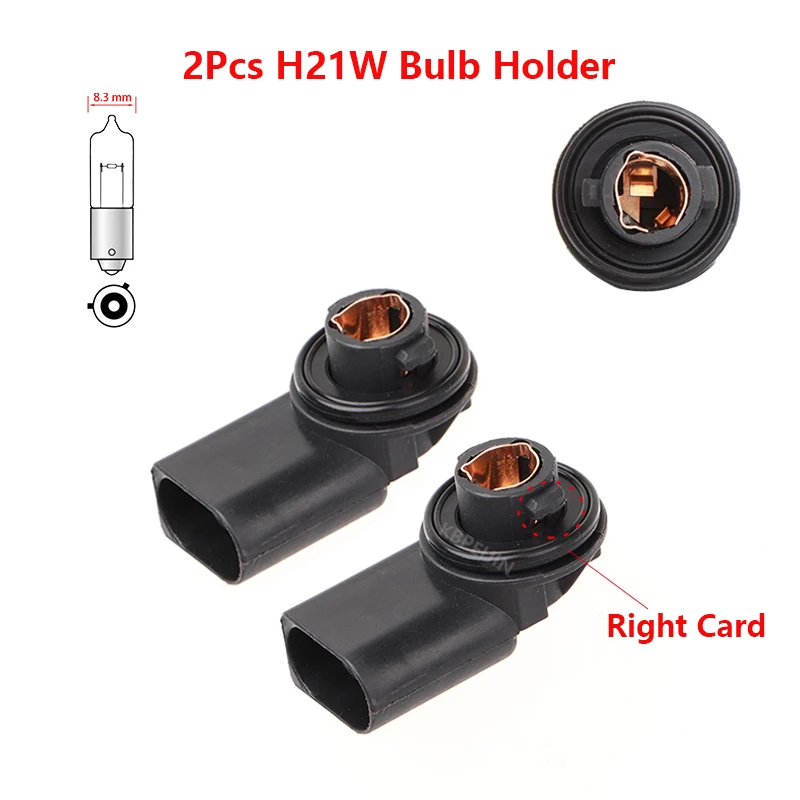 

2x автомобильный указатель поворота для VW Beetle Scirocco H21W BAY9S, держатель лампы, аксессуары